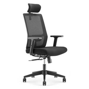 Silla de Oficina Ergonómica Profesional ACRUX de Malla Negra de Alta Elasticidad y Calidad Premium con Soporte Lumbar Dinámico - Product Image 1