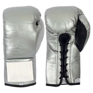 Gants d'entraînement de boxe et MMA en caoutchouc durable avec poignets lacés, légers, écologiques et respirants, pour sacs de frappe, vente en gros - Product Image 4