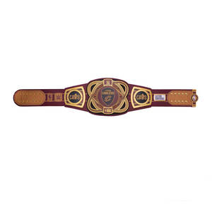 Ceinture de lutte de luxe Cleveland State City en cuir véritable avec placage or gravé en profondeur, modèle Premium Legacy, fabriquée au Pakistan - Product Image 4