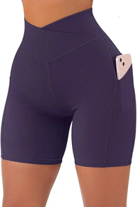 Shorts de Algodón para Mujer 2026, Ligeros, con Logotipo Bordado, Transpirables, 100% Algodón, Ropa Urbana, Venta al Por Mayor - Product Image 3