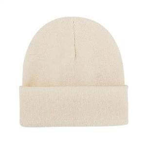 Knitted <b>Warm</b> Winter Beanie <b>Hat</b> with Custom logo Knitted Cuff Winter Beanie <b>Hat</b> with Custom logo for Men Custom Beanie - Product Image 6