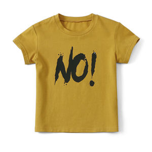 Camiseta para Bebés Niños, 100% Algodón, Manga Corta, Transpirable, de Secado Rápido, Moderna, Casual, Venta al Por Mayor, Orientada a la Exportación - Product Image 4