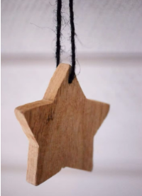 Adornos Decorativos de Estrella de Madera que Aportan Calidez, Alegría y Brillo a Cada Celebración - Product Image 1
