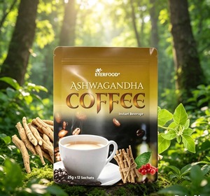 Malaysia Classic Flavour Ashwagandha <b>Instant</b> <b>Coffee</b> Mix Bitter Sugar Taste Caffeinated <b>Coffee</b> Powder 25g x 12 Sachets Functional - Product Image 1