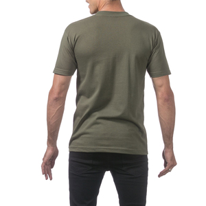 T-shirt basique unisexe de haute qualité 100% coton respirant à séchage rapide à manches courtes coupe classique décontracté - Product Image 5