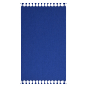 Toalla Kikoy Azul Real de Color Sólido, 100% Algodón, Secado Rápido, Ecológica, Personalizada, Toalla de Playa a Precio de Fábrica - Product Image 2