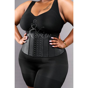 Corsé Reductor THE DOWN-SIZER para Mujer, Faja Deportiva de Látex Bajo el Busto, Moldeador de Cintura, Corsé Moldeador de Cuerpo de Reloj de Arena, Cincher de Torso Largo - Product Image 3