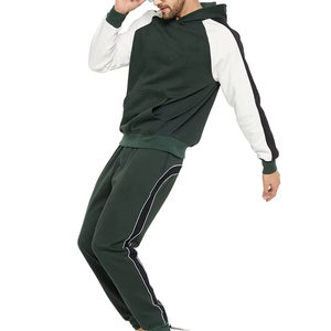 Ensemble de survêtement pour homme de haute qualité avec capuche, 100% polyester polaire, respirant, écologique, décontracté, chaud, sweat-shirt et pantalon pour l'hiver - Product Image 3