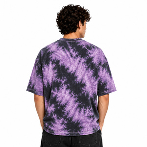 T-shirt Oversize pour Homme 100 % Coton Coupe Ample Col Rond Manches Courtes Décontracté Quotidien Streetwear - Product Image 2