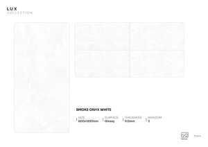 กระเบื้องพอร์ซเลนเรียบเงา Regalia Prism ขนาด 600x1200 มม. 60x120 ซม. 24x48 นิ้ว รูปแบบกว้างพิเศษ ความเงางามสูง สำหรับปูพื้นตกแต่ง - Product Image 3