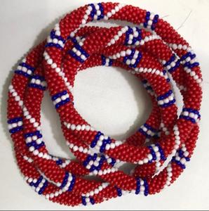 Multi Red Shade Fashion <b>Beaded</b> Bracelets-Romantic Style Gift - Product Image 5