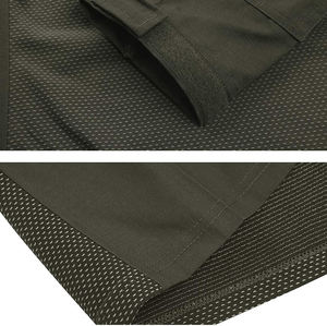 EXONE INDUSTRIES OEM Jersey Antibacteriano Transpirable para Hombre, de Poliéster/Algodón, Tejido de Punto, Camuflaje, Manga Larga, para Actividades al Aire Libre - Product Image 6