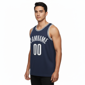 Maillot de basket-ball imprimé de qualité supérieure, sur mesure, unisexe, vêtements de sport, personnalisation d'équipe, 100 % polyester - Product Image 1