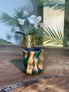 Opulent Premium <b>Wood</b> & Resin Arabic Oud <b>Burner</b> <b>for</b> High-End Home Aromatic Experience Ramadan Spiritual Decor Majlis Celebrations - Product Image 2