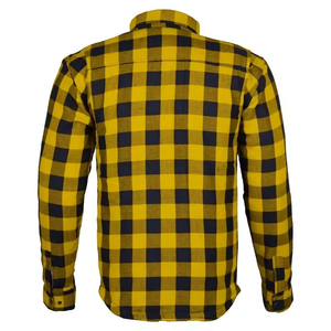Heavyweight <b>Flannel</b> Shirts For Riding Racing Sportswear Full Sleeve Motorbike Shirt Armored Anti-Abrasion Biker Rider Shirts - Product Image 3