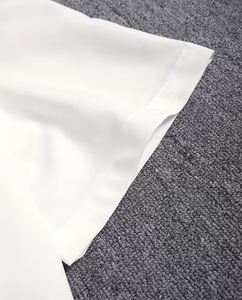 Men's Solid Color Short Sleeve Shirt Shorts Set Breathable Knitted Casual Summer Wear Quick Dry White Green Drawstring Pants - Product Image 4