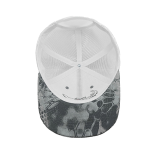 OEM Custom <b>Camo</b> Trucker Hat 6 Panel Fishing <b>Cap</b> with Embroidered Logo Adjustable Unisex Breathable Outdoor <b>Cap</b> Wholesale - Product Image 6