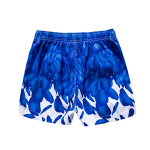 Shorts de bain décontractés pour hommes, sportifs, à motif uni, anti-UV, séchage rapide, légers, respirants, 100% coton, personnalisables, haute qualité - Product Image 4