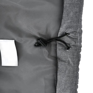 Veste matelassée à capuche unisexe personnalisée en softshell, coupe régulière, streetwear d'hiver, coupe-vent, style décontracté pour homme - Product Image 5