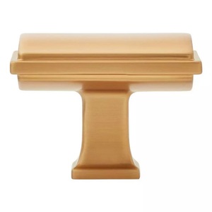 Bouton de meuble rond en laiton de designer, design traditionnel, poignée durable pour meubles de rangement et placards, utilisable comme bouton de tiroir - Product Image 4