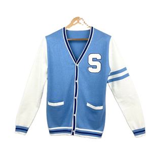 OEM High Quality Fabric Knitted logo Sororities and Fraternity <b>Sweaters</b> Cardigans - Product Image 1