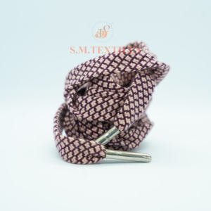 Cinta Plana Tejida 100% Algodón con Punta Metálica, Ancho y Largo Personalizados, Fabricante de Cintas para Ropa, Sudaderas y Calzado - Product Image 1