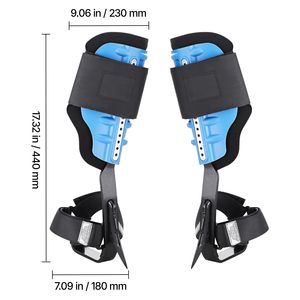 Punte a S Resistenti per Arrampicata su Alberi, Cinghie Regolabili in Altezza con Imbottitura, Capacità di Carico 350 Libbre, Accessorio per Attrezzatura da Arrampicata - Product Image 2