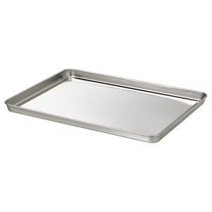 Elegant Frosted Silver Decorative Food ServingTray Handcrafted <b>Crimped</b> Rim Metal Centerpiece Modern Artisan Textured silverplate - Product Image 2