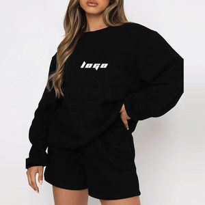 <b>Women's</b> Sets 2 Piece Casual T-Shirts & Shorts Workout <b>Suit</b> <b>Women's</b> Clothing Shorts Sets 100% Cotton <b>Women</b> Two Piece Set For Sale - Product Image 3