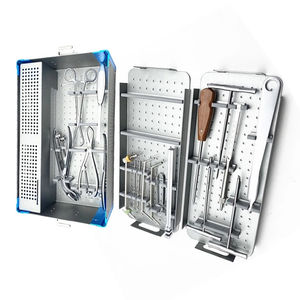 Kit d'instruments chirurgicaux orthopédiques de petite taille de qualité chirurgicale avec forceps de maintien osseux pour plaques traumatiques – Kit chirurgical orthopédique - Product Image 6