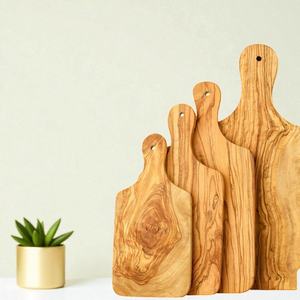 Planche à découper en bois de bambou, acacia et noyer oriental, écologique, résistante au lave-vaisselle, prête à être expédiée, pour la cuisine et la découpe de fromage - Product Image 2