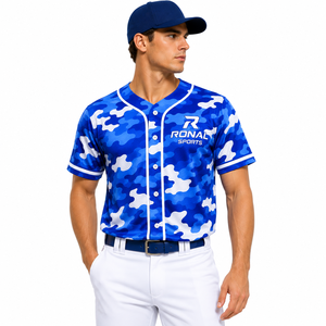 Camisetas de Béisbol Personalizadas de Alta Calidad, Diseño Único en Estilo Moderno, Transpirables y Disponibles en Diferentes Tallas - Product Image 3