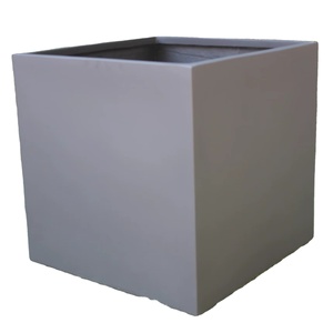 Macetas de Jardín Modernas y Lujosas KNT, Nuevas y Más Vendidas, de FRP Marrón Irrompible, Ligeras, con Acabado Rústico - Product Image 1