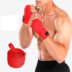 Bandages de boxe absorbants la transpiration, bandes de maintien pour les mains, demi-gants en coton - Product Image 2
