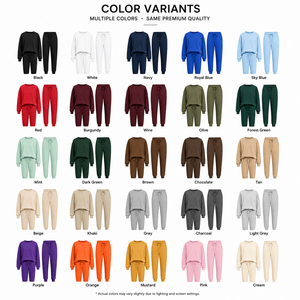 Ensemble de survêtement unisexe décontracté deux pièces, fabrication OEM, marque privée, vente en gros, vêtements de détente - Product Image 6