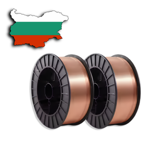 Fil de soudage MIG cuivré (AWS A5.18 ER70S-6) pour le marché bulgare : support OEM ODM, bobine et emballage en tambour - Product Image 1