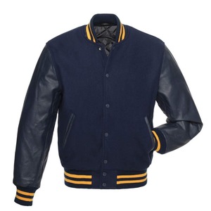 2026 Custom Embroidered Wool Varsity Jacket <b>Men</b> Oversize Patch Leather Sleeve Puffer Style Plus Size <b>Men's</b> Letterman Clothing - Product Image 3