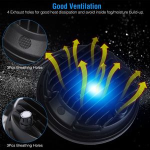 Faro LED Proiettore 5.75 Pollici per Harley Dyna Sportster Iron 883 Street Rod Street Bob Softail, Sistemi di Illuminazione per Moto - Product Image 3