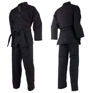 Traje de Judo de Tela de Algodón Personalizado al por Mayor de Fábrica para Artes Marciales, BJJ, Jiu-Jitsu, Judo - Product Image 4