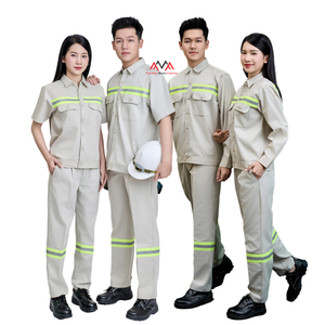 Ropa de electricista de fábrica VN FACTORY con logotipo, conjunto de uniforme personalizado para hombre, pantalones cargo con bolsillos laterales, fábrica FMF, OEM/ODM - Product Image 3