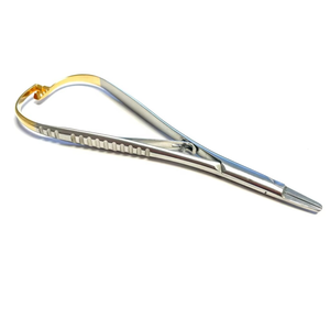 ที่จับเข็มแบบพรีเมียม T/C Mathieu Ryder  ปากจับทำจากทังสเตนคาร์ไบด์  ตัวด้ามทำจากสแตนเลส  เครื่องมือผ่าตัดหลอดเลือดและเย็บแผล  ได้รับเครื่องหมาย CE ISO - Product Image 3