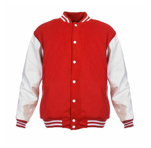 Chaqueta Varsity Personalizada de Alta Calidad al por Mayor para Hombre, Chaqueta de Béisbol con Bordado de Chenilla de Lana, Chaqueta Varsity Letterman - Product Image 1