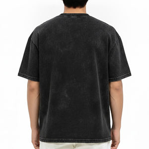 T-shirt pour homme en jersey décontracté ample, 100% coton de haute qualité, impression sur le devant, personnalisable - Product Image 3