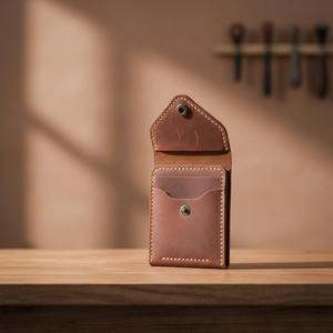 Bolsa Táctica Minimalista de Moda, Unisex, Delgada, de Microfibra, Impermeable, Tarjetero, Bolsillo Frontal, Delgado, Compacto, para Senderismo al Aire Libre - Product Image 3