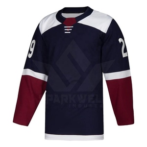 Maglia da hockey su ghiaccio personalizzata da uomo, arancione, bianca e nera, con scollo a V, maniche lunghe, in rete traspirante, vestibilità regolare, abbigliamento sportivo - Product Image 3