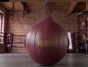 Ballon de frappe rapide HAWK PU avec suspension élastique et installation facile pour l'entraînement de boxe, conception durable, utilisation universelle - Product Image 3