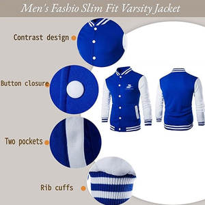 Nouvelle Veste Teddy Coupe-Vent Style Lettre, Vêtements de Mode en Gros, Idéale pour l'Hiver - Product Image 4