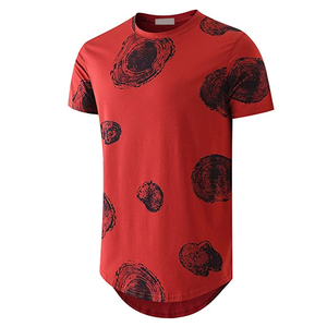 Camiseta de Secado Rápido para Hombre, 100% Poliéster, Impresión Digital, Logotipo Personalizado, Ropa Deportiva Transpirable, Venta al Por Mayor OEM - Product Image 4