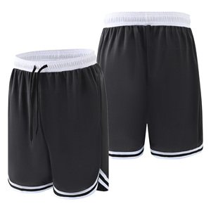 Pantalones Cortos Deportivos de Baloncesto, Retro, de Color Sólido, Transpirables, para Deportes al Aire Libre, para Club - Product Image 2