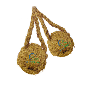 Os à mâcher en coco de noix de coco/boule de coco pour animaux de compagnie à mâcher faire nettoyer les dents de votre animal domestique/mâcher fabriqué au Vietnam - Product Image 6